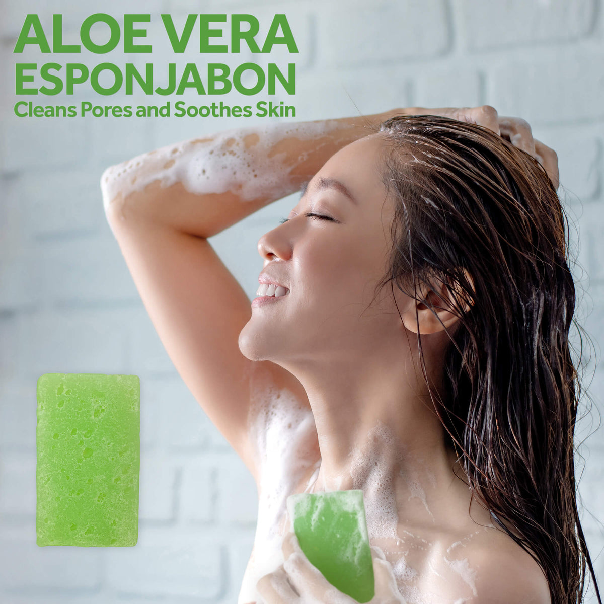 EsponJabon Aloe Vera - Moisturizing Effect