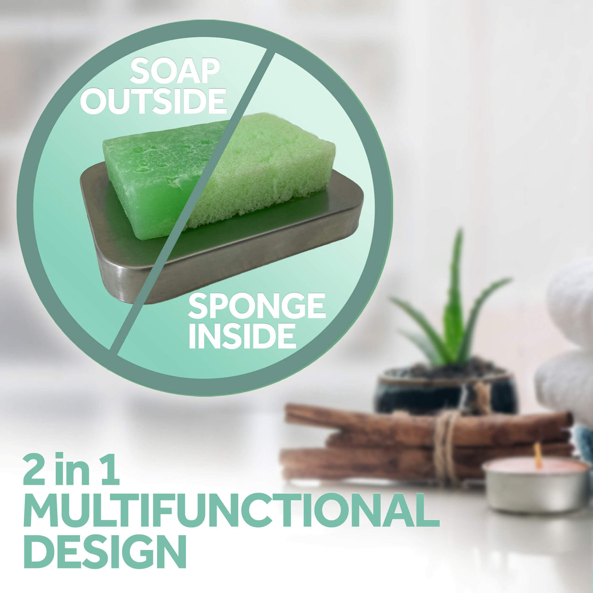 EsponJabon Aloe Vera - Moisturizing Effect