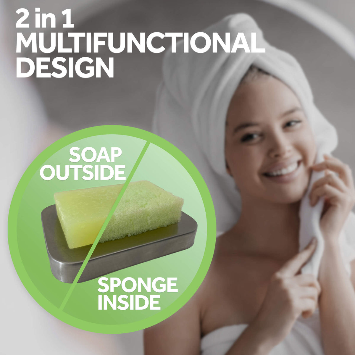 EsponJabon Cucumber with Melon, Hydrating Effect