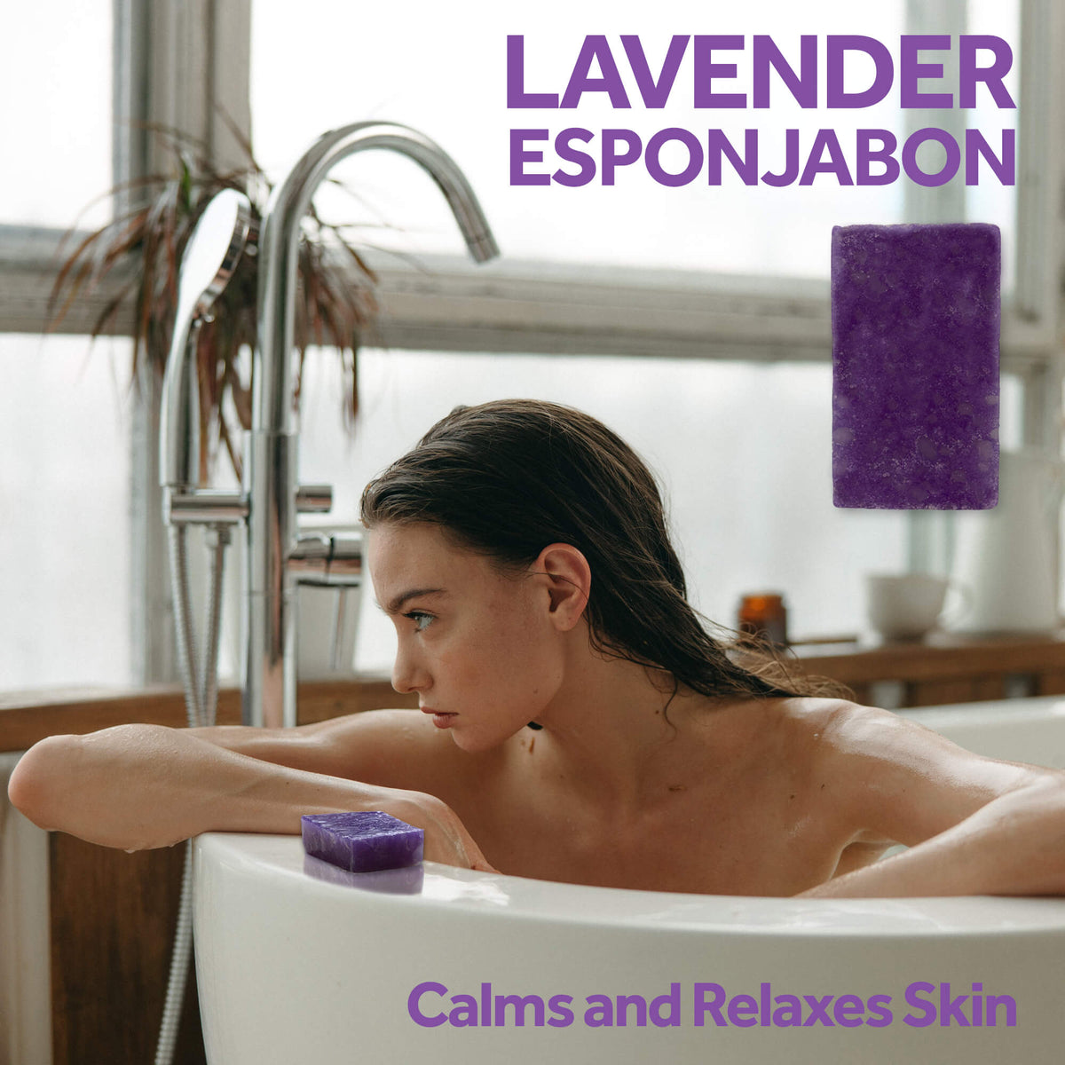 EsponJabon Lavender, Relaxing Effect