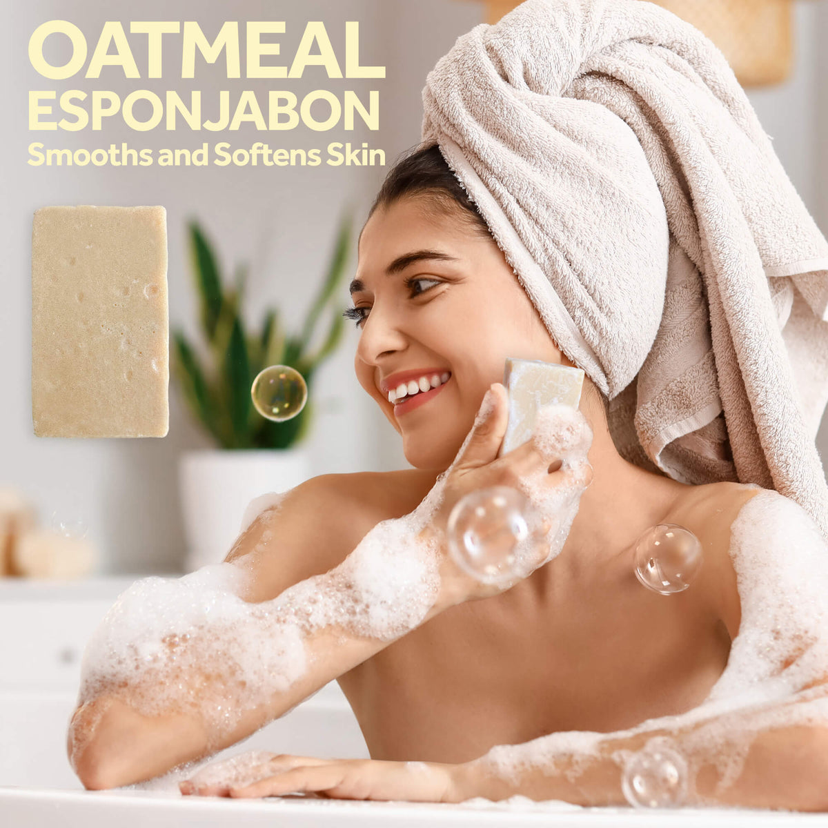 EsponJabon Oatmeal - Exfoliating Effect